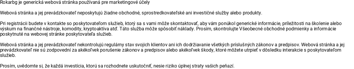 Rizikové vyskakovacie Okno